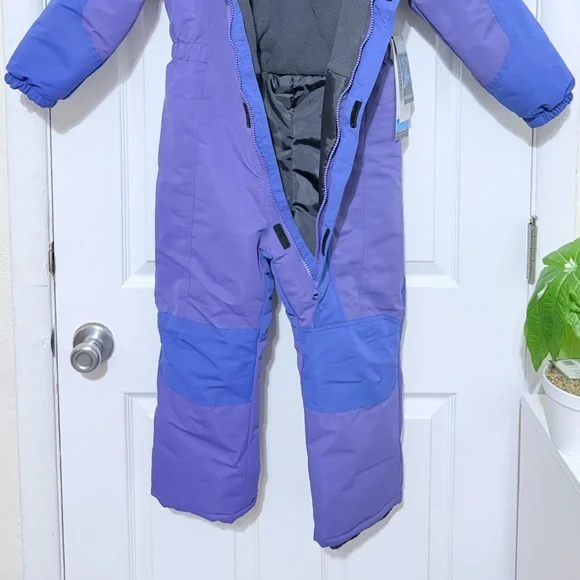 ICEBURG Girls Lilac Snowsuit ,Size kids S (4/5) , Keep warm in style - Picture 4 of 16